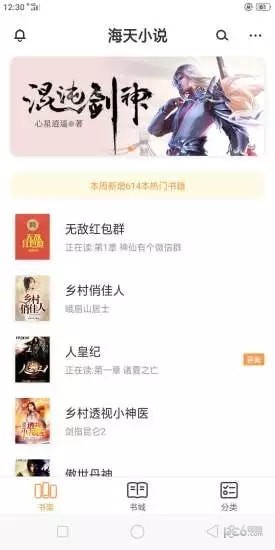 海天小说旧版截图