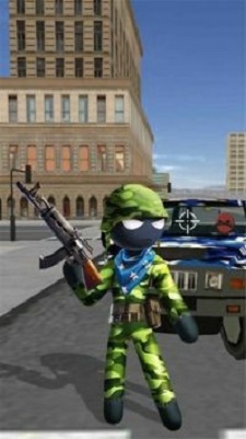 火柴人绳索英雄：特种兵截图