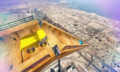 赛车坡道特技截图