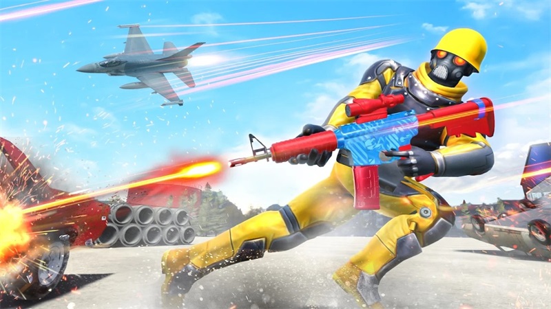 掩护打击力量3D射手截图