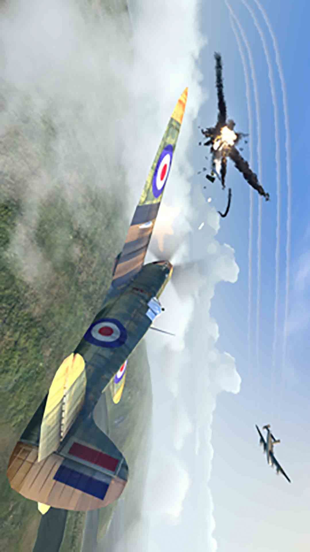真实空中飞机截图