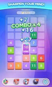 合并数字谜题截图