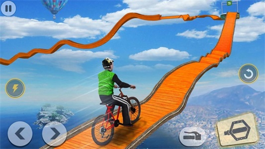 疯狂自行车特技赛3D截图