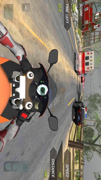 公路摩托车骑手截图
