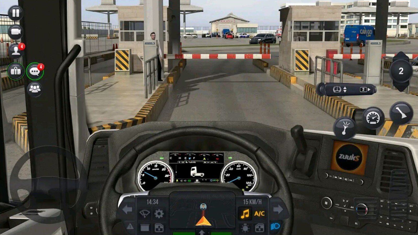 3d运输卡车驾驶截图