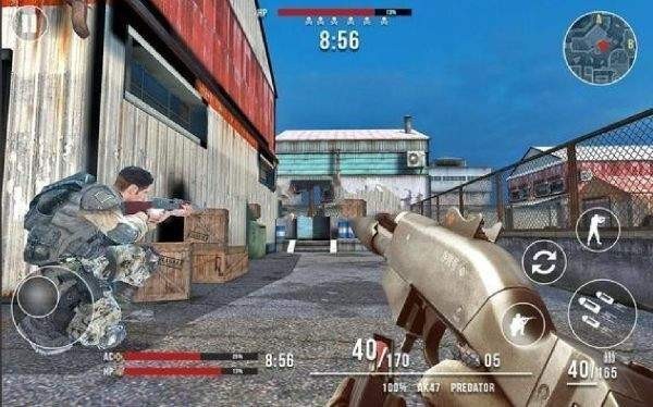士兵前线射击截图