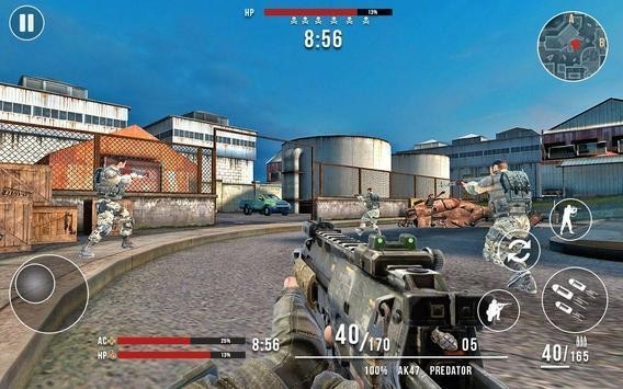 士兵前线射击截图
