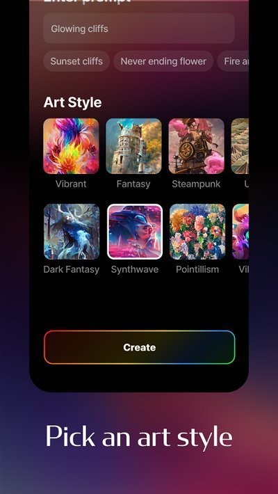 wombo dream截图