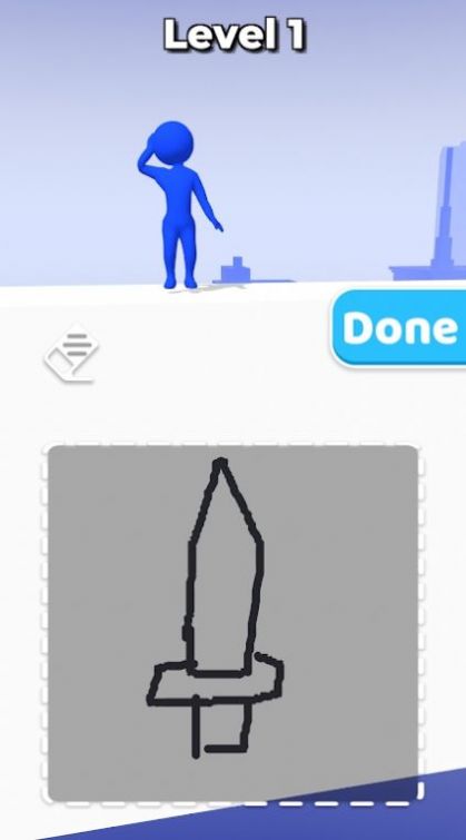 倒立绘画3D截图