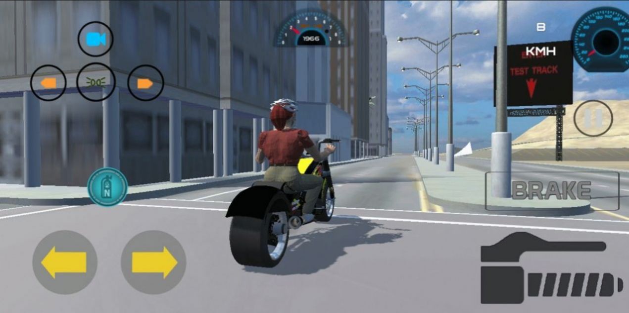 城市摩托模拟驾驶3D截图