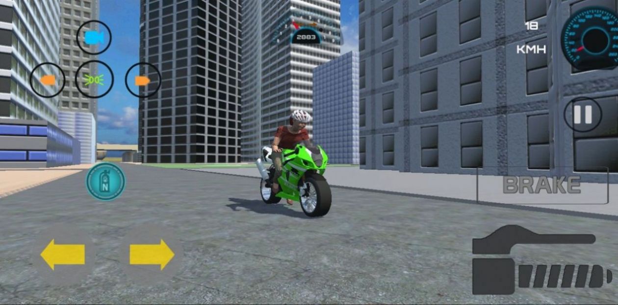 城市摩托模拟驾驶3D截图