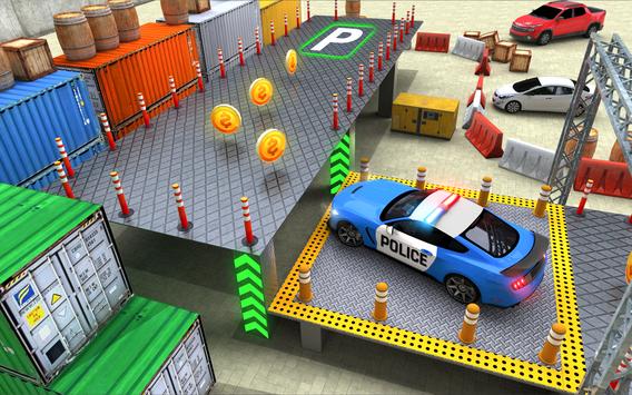警车停车场学校截图