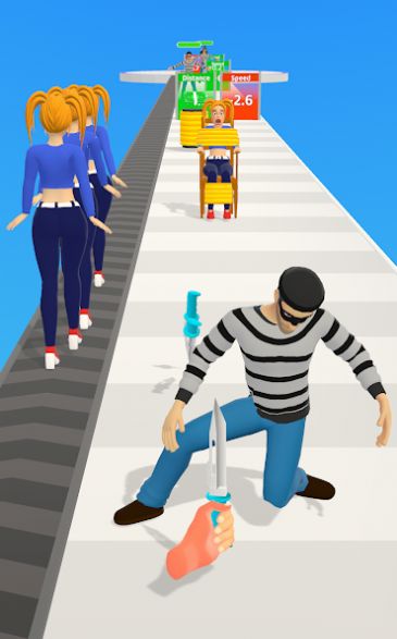 扔刀子跑酷截图