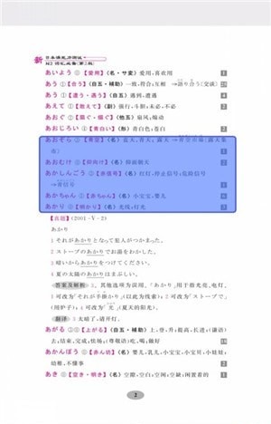 日语能力考词汇必备截图