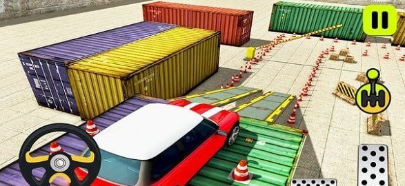 模拟驾驶停车截图