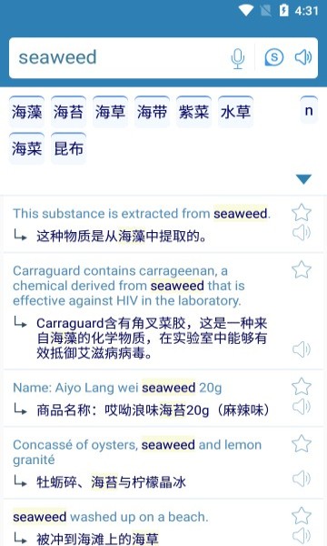 Reverso翻译截图