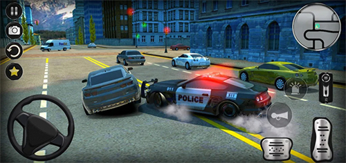 警车漂移模拟器截图