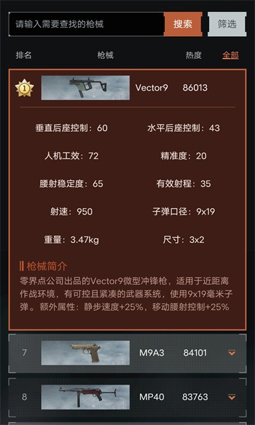 暗区突围枪械热度工具截图