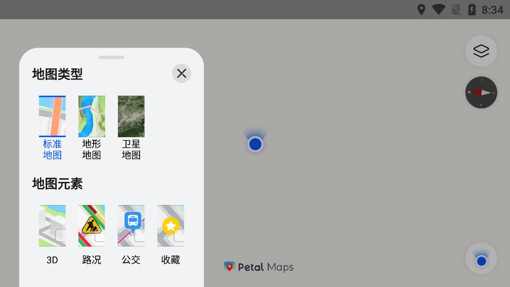 petal地图截图
