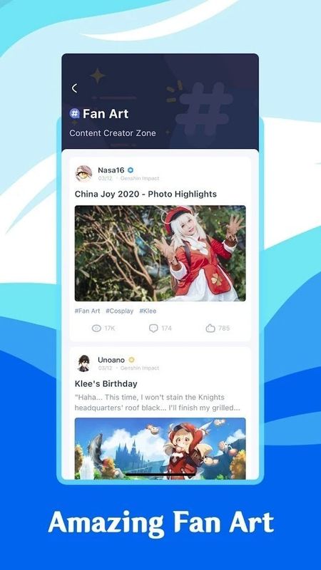 HoYoLAB米游社国际版截图