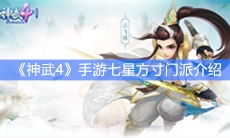 《神武4》手游七星方寸门派介绍