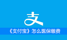 《支付宝》怎么医保缴费