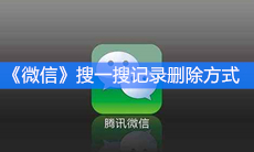 《微信》搜一搜记录删除方式