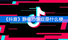 《抖音》静电恐惧症是什么梗