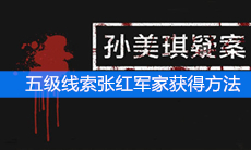《孙美琪疑案》五级线索张红军家获得方法