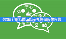 《微信》朋友圈波妞宗介情侣头像背景