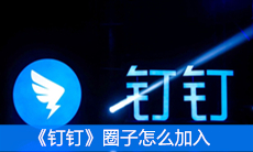 《钉钉》圈子怎么加入