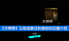 《方婷婷》五级线索注射器指纹位置介绍