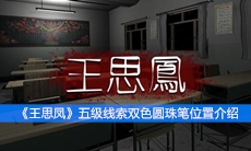 《王思凤》五级线索双色圆珠笔位置介绍