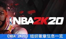 《NBA 2K20》组织徽章信息一览