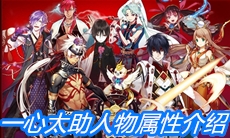 《一血万杰》一心太助人物属性介绍