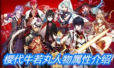 《一血万杰》樱代牛若丸人物属性介绍