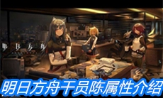 《明日方舟》干员陈属性介绍