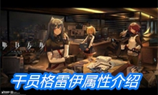 《明日方舟》干员格雷伊属性介绍