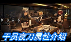 《明日方舟》干员夜刀属性介绍