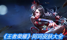 《王者荣耀》阿珂皮肤大全