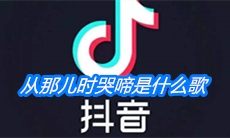 《抖音》从那儿时哭啼是什么歌