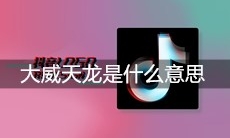 大威天龙是什么意思