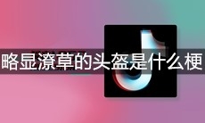 抖音略显潦草的头盔是什么梗