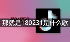 抖音那就是180231是我心底的声音是什么歌