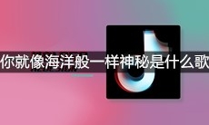 抖音你就像海洋般一样神秘让我捉摸不定是什么歌