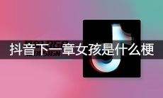 抖音下一章女孩是什么梗