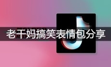 抖音老干妈搞笑表情包分享