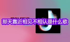 抖音那天靠近相见不相认只怕爱已经悄然无声是什么歌
