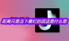 抖音距离只是当下最烂的谎话夏日限定般的告白是什么歌