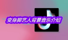 抖音变身脚艺人背景音乐介绍